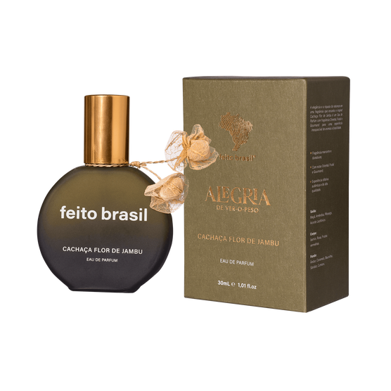 Perfume Feito Brasil Alegria de Ver o Peso Cacha&ccedil;a de Jambu EDP